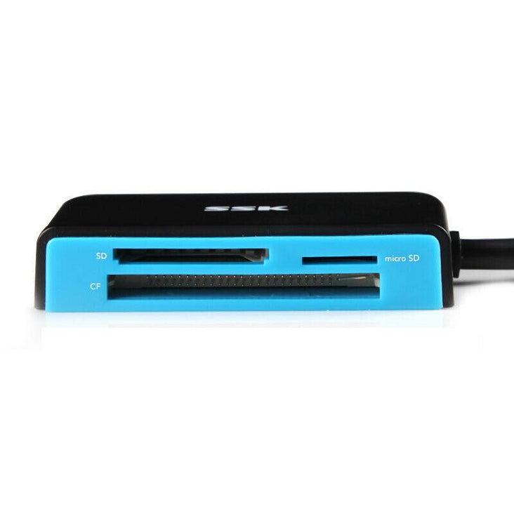 SSK USB 3.0 to CF / SD / TF / Micro SD Card Reader Adapter