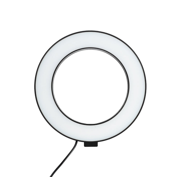 6" Clip-On Desk LED "Ruby" Ring Light