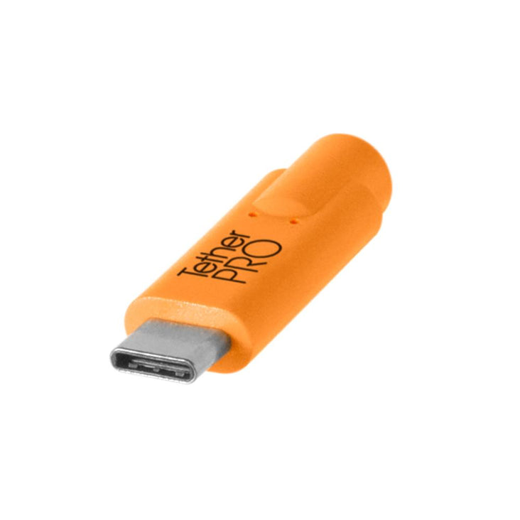TetherPro USB-C to USB 3.0 Micro-B 4.6m Hi-Vis Orange (DEMO STOCK)