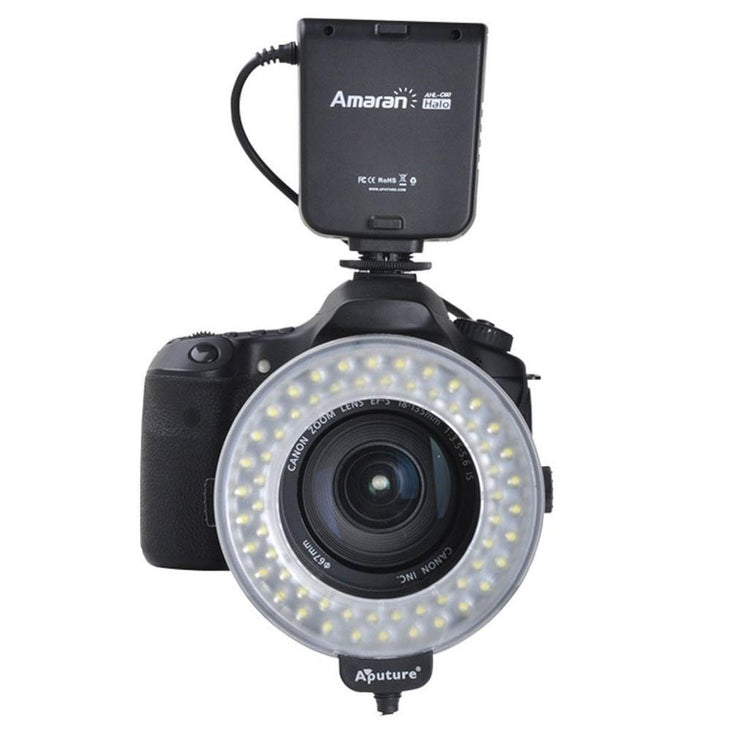 Aputure Amaran Halo AHL-C60 Canon LED Macro Ring Flash Light
