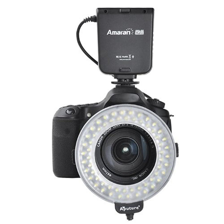 Aputure Amaran Halo AHL-N60 Nikon LED Macro Ring Flash Light