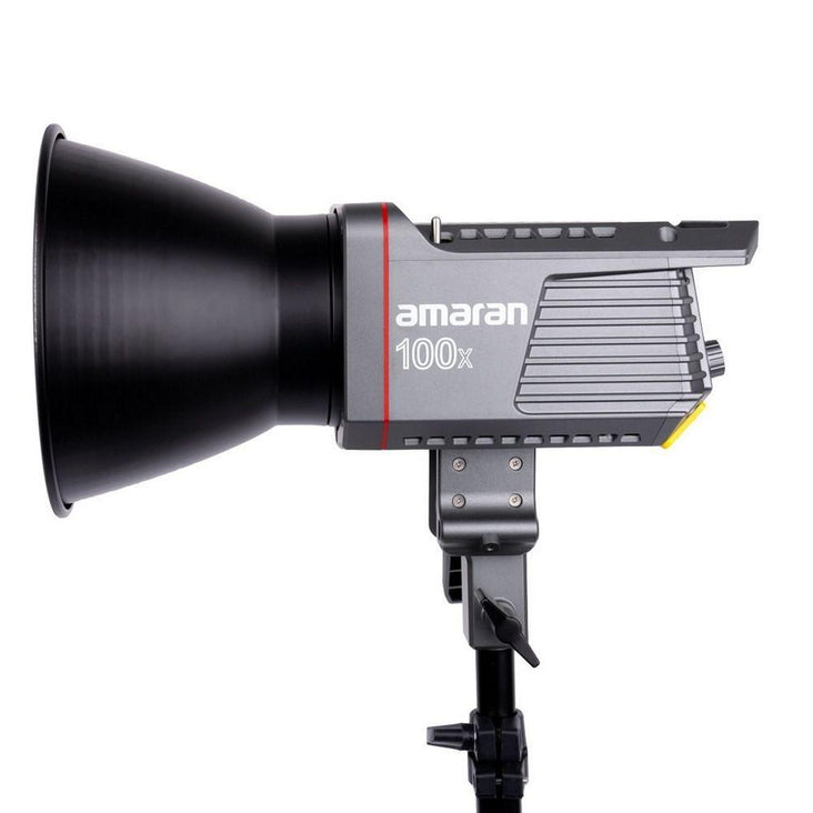 Aputure Amaran 100x S Bi-Color LED Video Light, 100W Output, Bluetooth App Control, 9 Built-in Lighting Effects, DC/AC Power Supply, Ultra Silent Fan