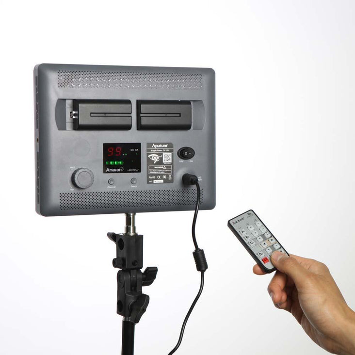 Aputure HR672 CRI 95+ Portable LED Video Light with Remote Control (DEMO STOCK)