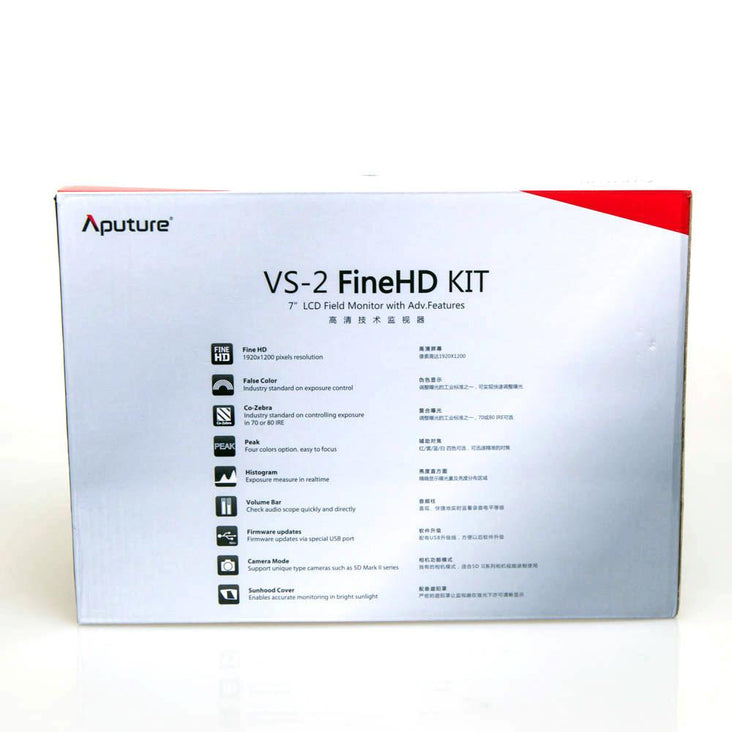 Aputure VS-2 FineHD 7" Field Monitor External Viewfinder Screen Kit