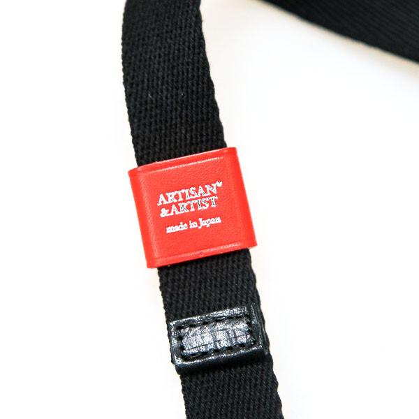 Artisan & Artist ACAM103 Woven Cloth Camera Strap (BLACK)
