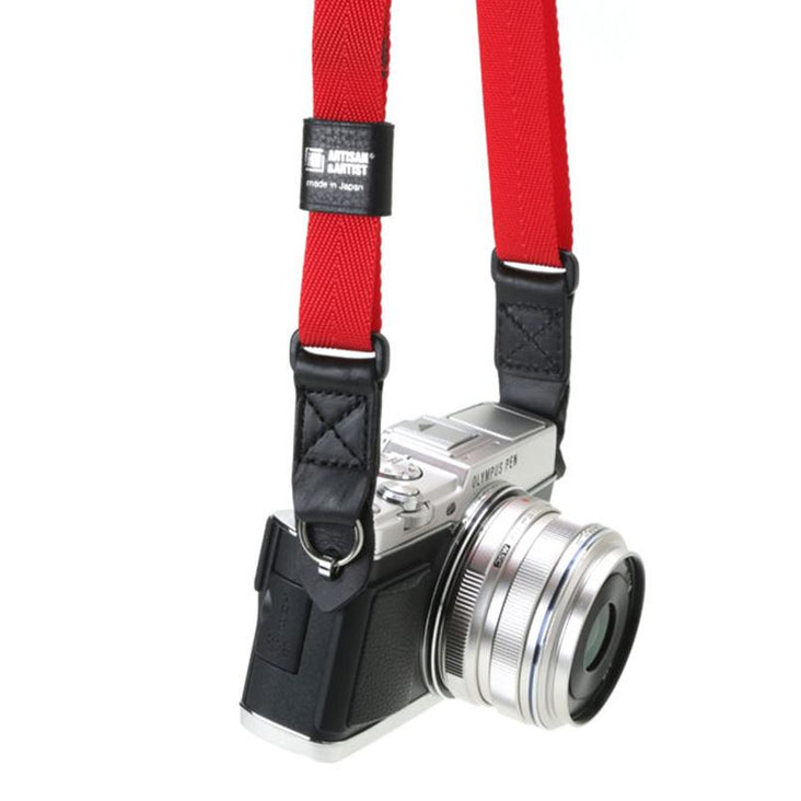 Artisan & Artist ACAM-E20R Nylon Camera Strap (RED)