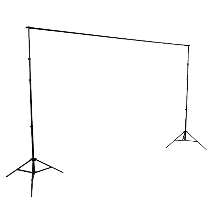 Spectrum Backdrop Stand (3.1M x 3.0M) - Heavy Duty 8kg Load Telescopic Pole