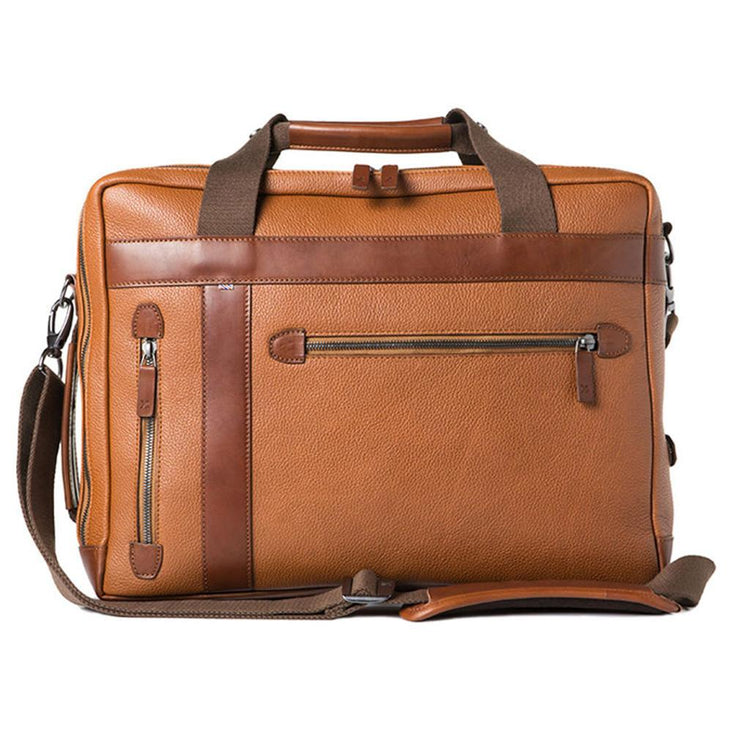 Barber Shop "Undercut" Convertible Camera Bag (Grained Leather, Brown)