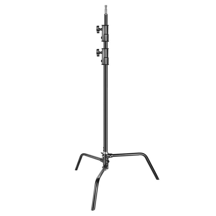 Black Heavy Duty Photographic C-Stand Stand Only (Max Load 10kg)