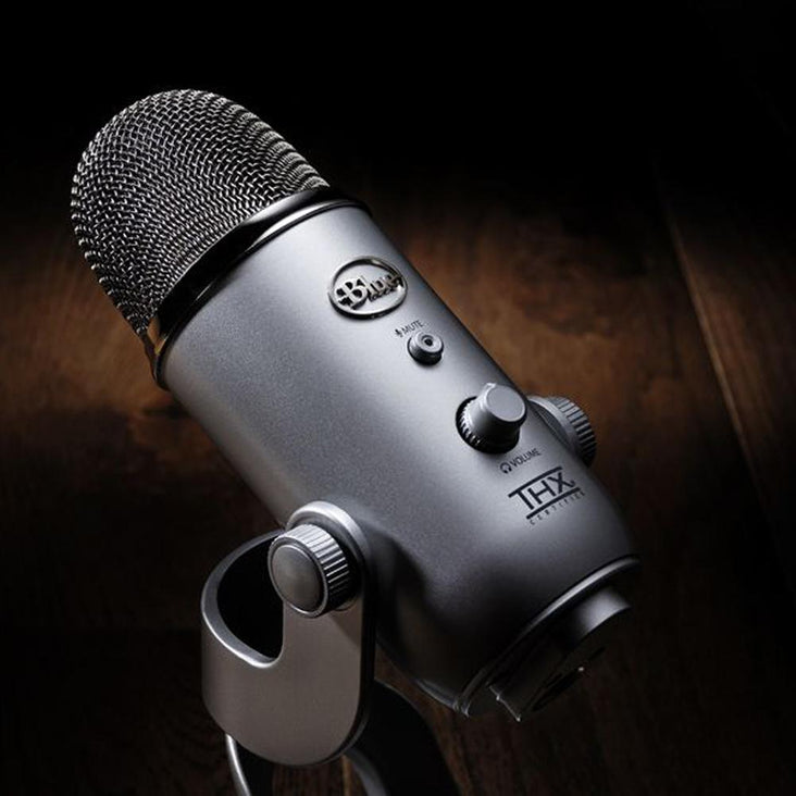 Blue Yeti 3 Capsule USB Microphone - Space Grey