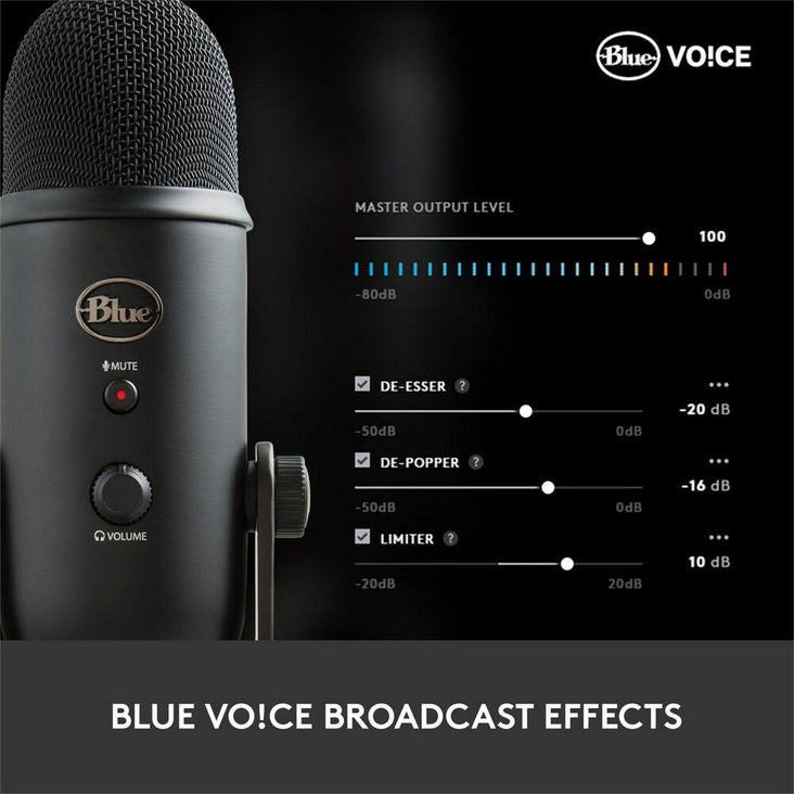 Blue Yeticaster Microphone Bundle