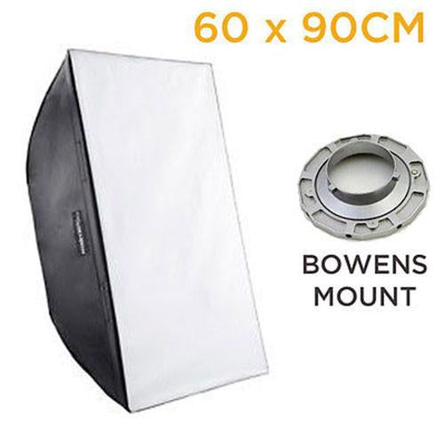 Hypop Rectangular Softbox With Bowens Mount Photo Photography (60 x 90CM)