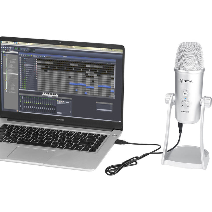 Boya BY-PM700SP USB Condenser Microphone for USB/Type-C/Lightning