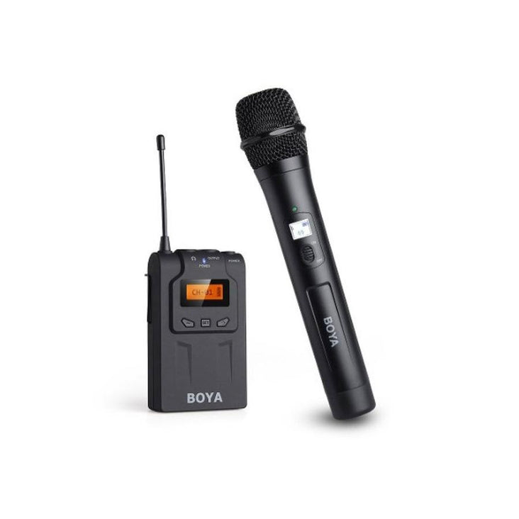 Boya BY-WHM8 + BY-WM6R - Wireless Handheld Microphone System