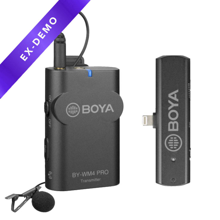 Boya BY-WM4 Pro-K3 Wireless Microphone System for IOS Devices (DEMO STOCK)