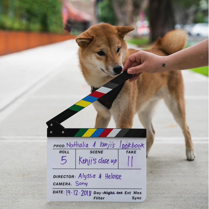 Director’s Acrylic Production Slate Clapperboard
