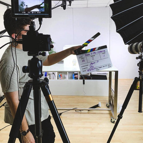 Director’s Acrylic Production Slate Clapperboard