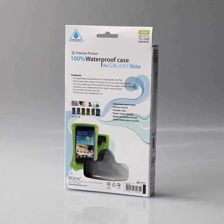 DiCAPac Waterproof WP-C2 iPhone 6 6 Plus Galaxy Note Smartphone Case