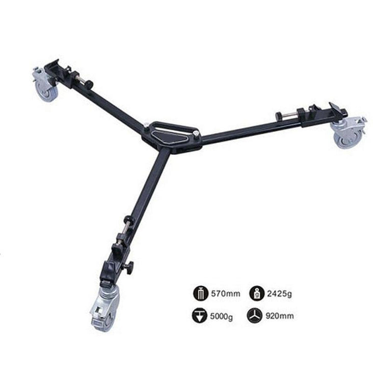 Hypop Portable Light Weight Photography Video Tripod Stand Dolly For EOS