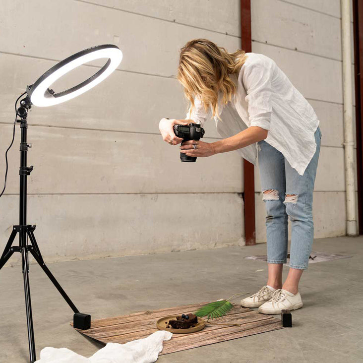 Flat Lay Instagram Backdrop (56cm x 87cm) - Earth - Bundle