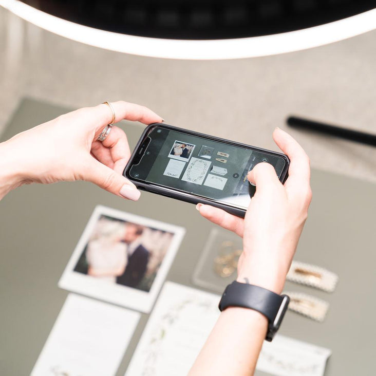 Flat Lay Instagram Backdrop (56cm x 87cm) - Earth - Bundle