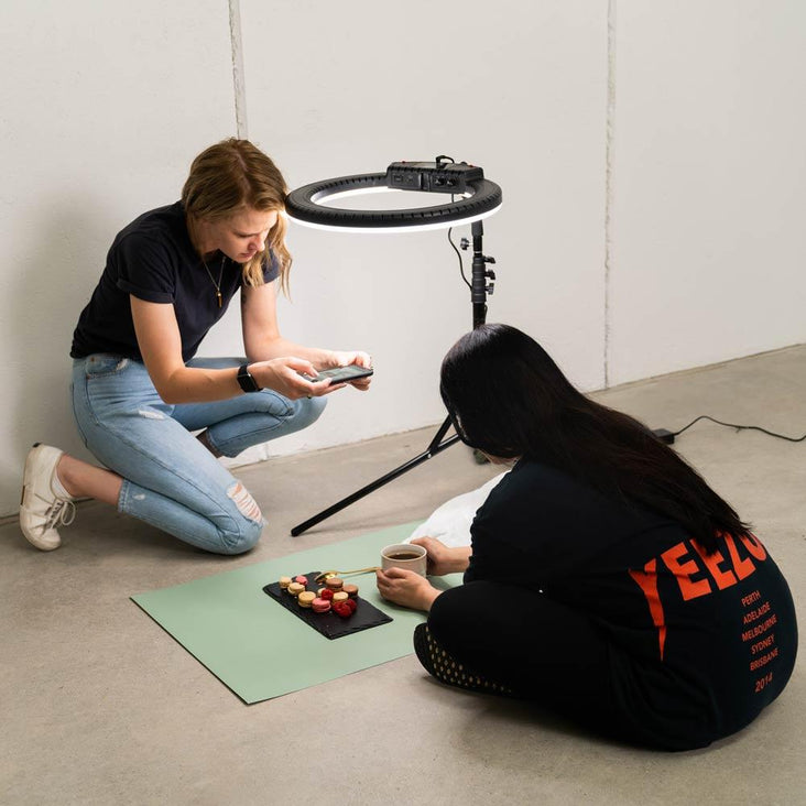 Flat Lay Instagram Backdrop (56cm x 87cm) - Earth - Bundle