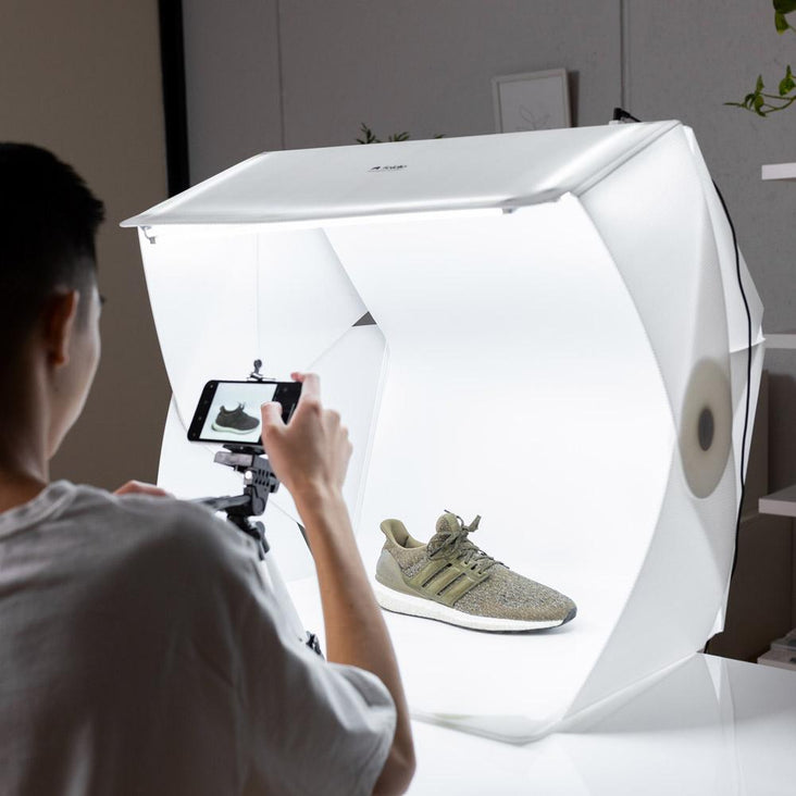 photoshoot tent Foldio3 25" Inch All-in-One Photography Studio Tent Box