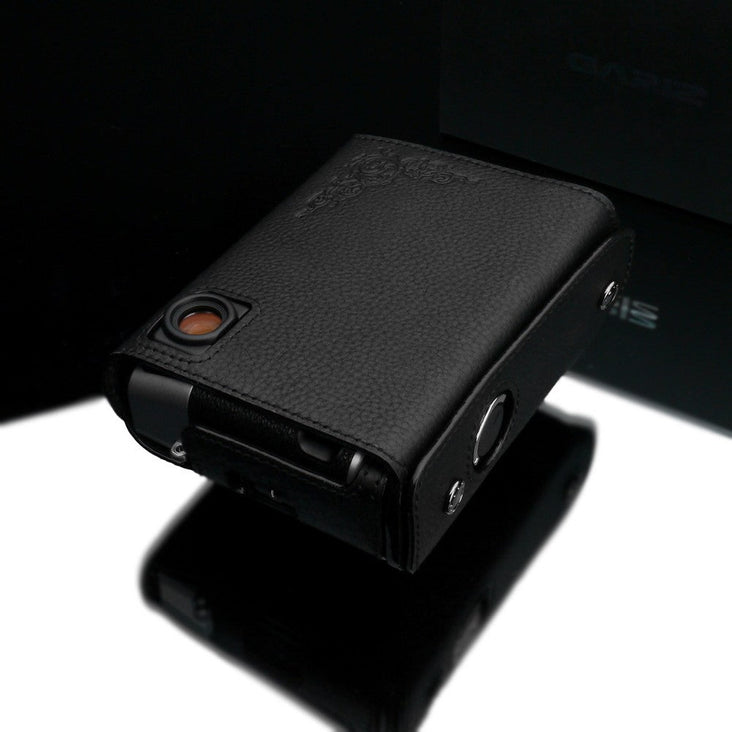 Gariz HG-CCX100VBK Black Leather Camera Cover for Fuji X100V (Cover Only)