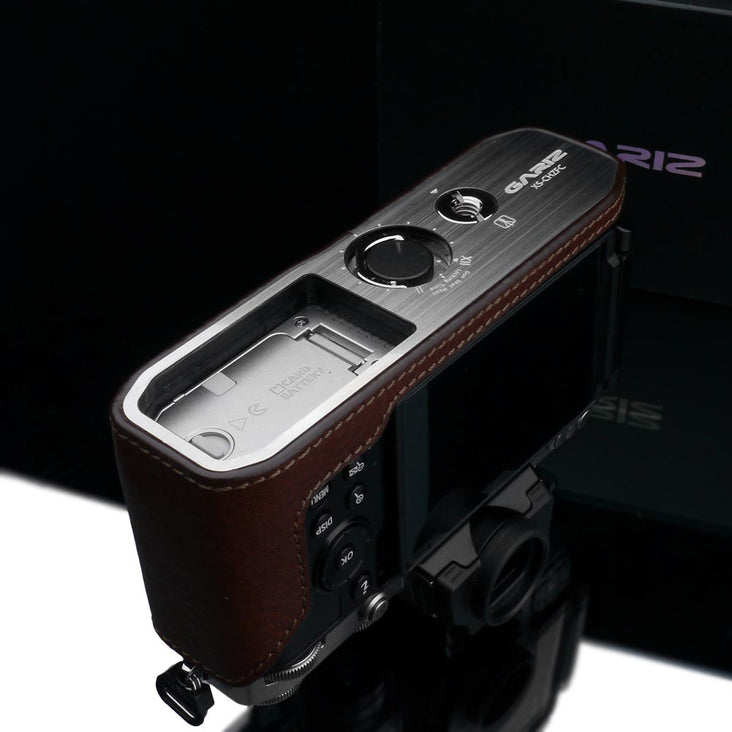 Gariz HG-ZFCBR Brown Leather Camera Half Case For Nikon ZFC