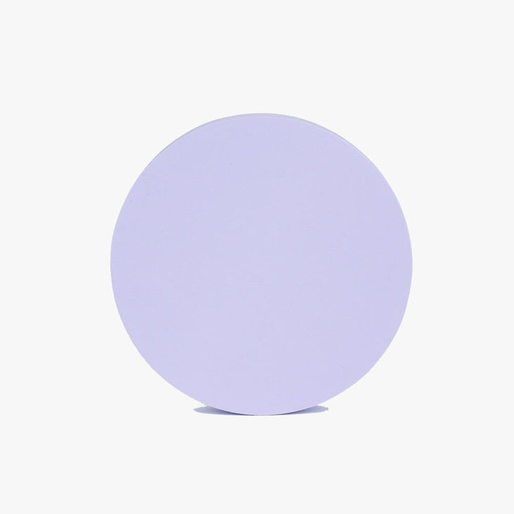 Geometric Foam Styling Props for Photography - Large Circle 18cm (Periwinkle Purple)