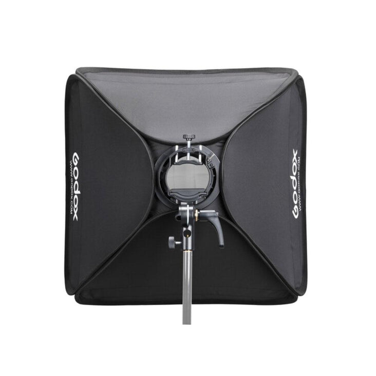 Godox 60 x 60cm Tulip Square Collapsible Softbox with S2 Bracket and Case Set - Bundle