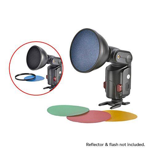Godox AD-S11 Colour Filter Gel Pack with AD-S12 Honeycomb Grid for Witstro AD360 AD360II AD200