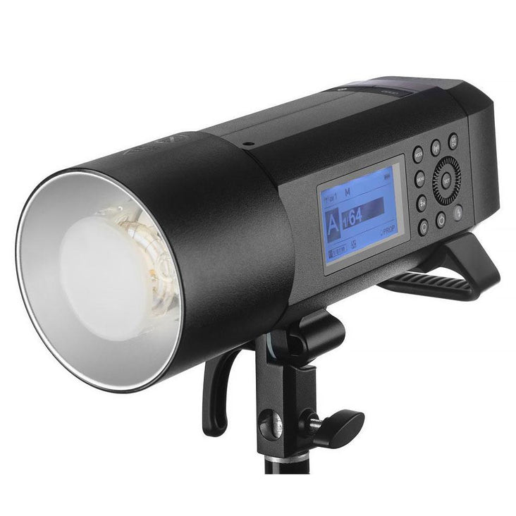 Godox 2x AD400Pro 800W Witstro Portable Strobe Kit with Strobes, Stands, Softboxes and Trigger