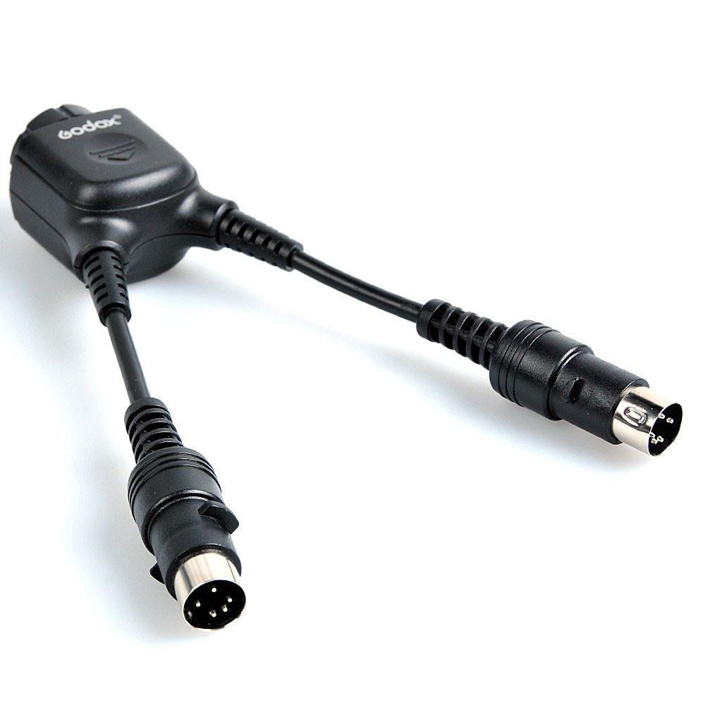 Godox DB-02 Cable Y Adapter 2 to 1 for Propac Power Pack PB960 | Hypop