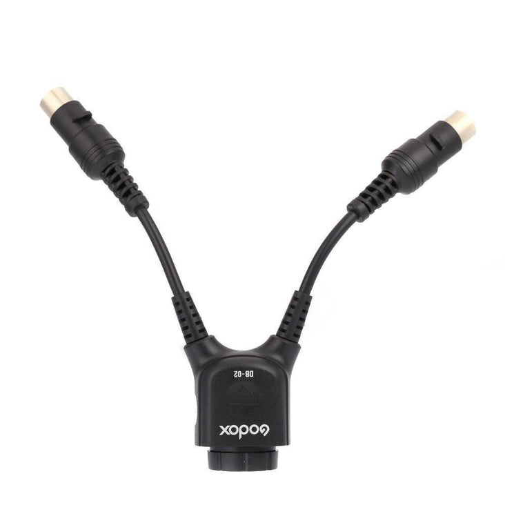 Godox DB-02 Cable Y Adapter 2 to 1 for Propac Power Pack PB960