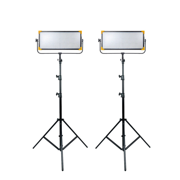Godox Dual RGB LED Video Lighting Kit With LD150R & 300cm Light Stand - Bundle