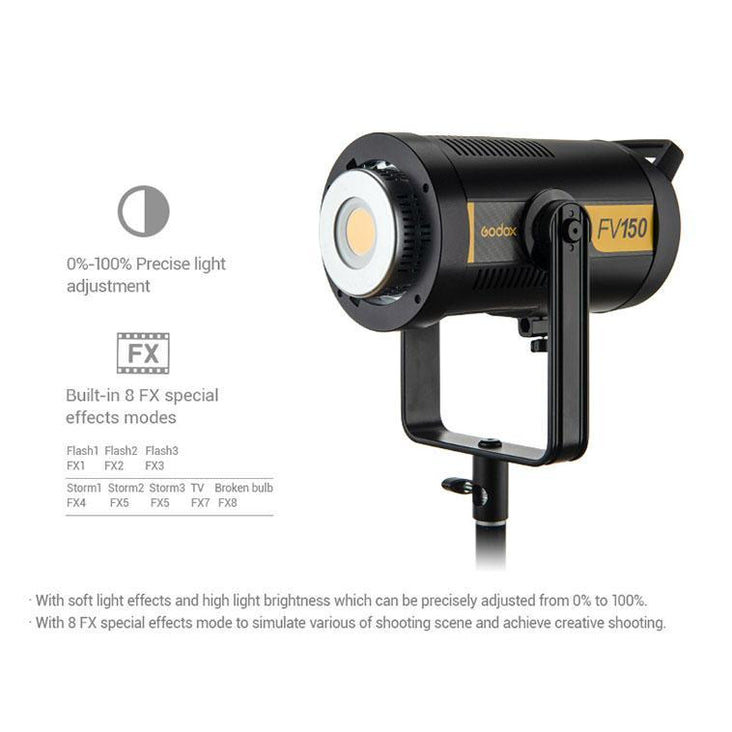 Godox FV150 Hybrid Continuous LED Light and HSS Flash (DEMO STOCK)
