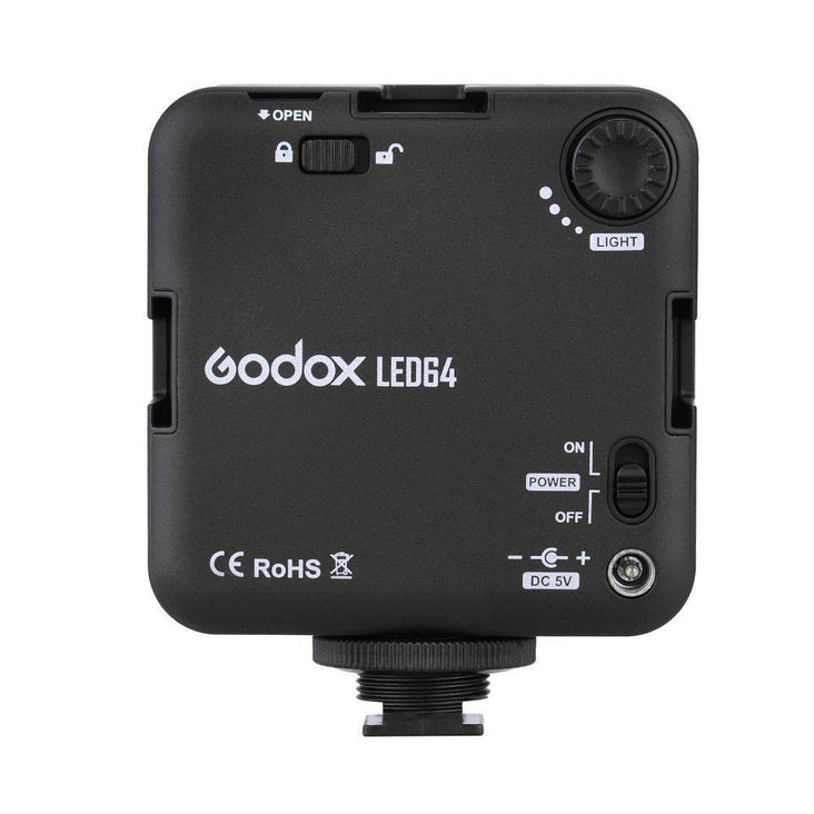 Godox LED 64 Continuous On-Camera LED Panel Light