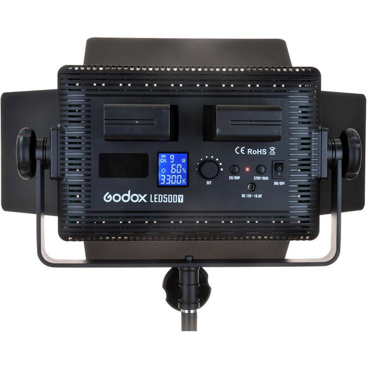 Godox LED500C Bi-Colour LED Video Light (3300K-5600K)