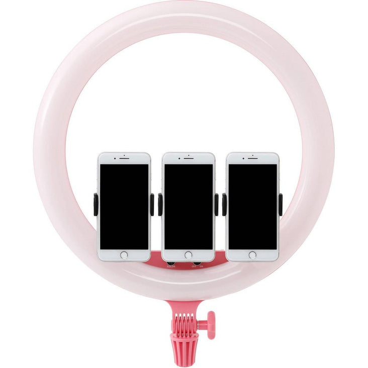 Godox LR150 Bi-Colour LED Ring Light (Pink, 18"/45cm)