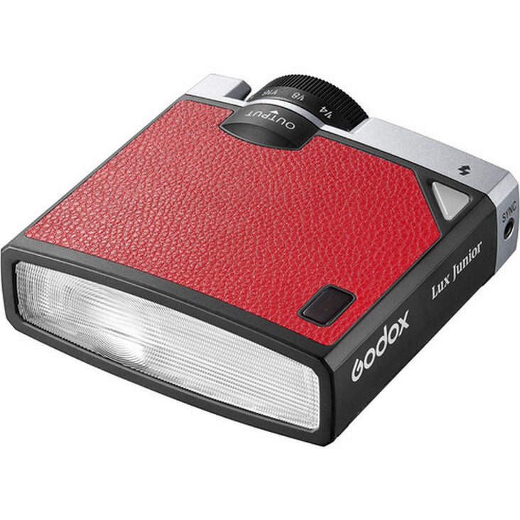 Godox Lux Junior Retro Camera Flash (Red)