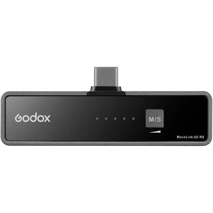 Godox MoveLink UC RX Compact Dual-Channel Digital Wireless Receiver for USB-C Mobile Devices (2.4 GHz)