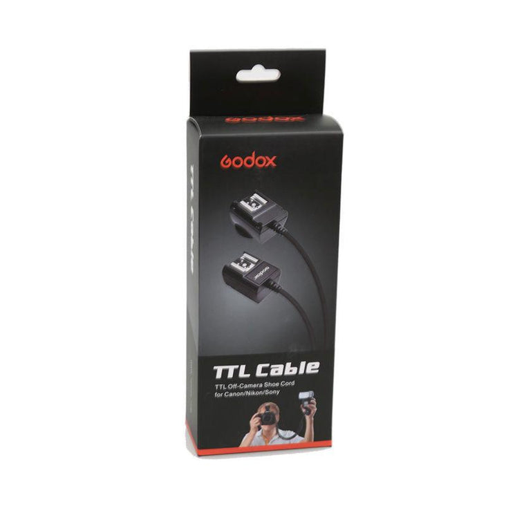 Godox TL-S Off-Camera Flash Light Speedlite TTL Shoe Cord 3M For Sony