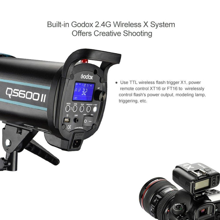 Godox QS600II 600W Professional Studio Flash Strobe Light Head
