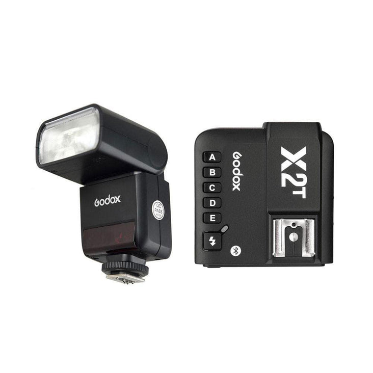 Godox TT350O 2.4G TTL HSS Speedlite Flash and X2T-O Trigger Kit Combo for Olympus