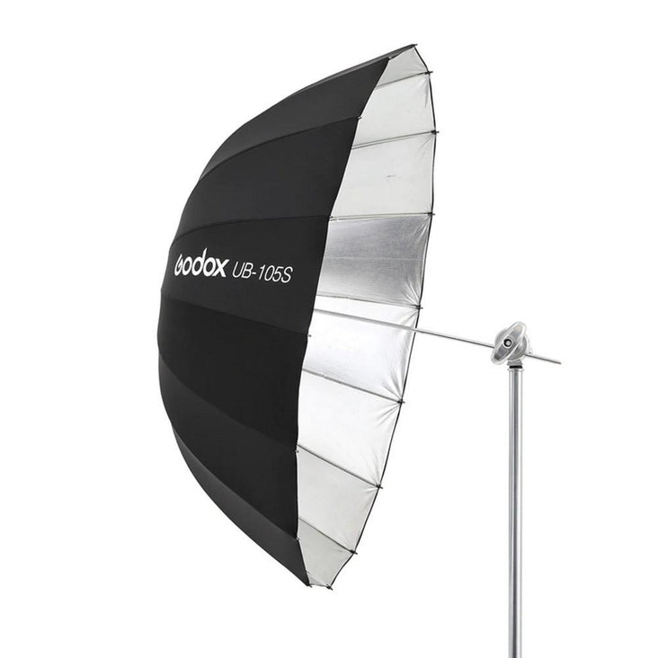 Godox UB-105S 41"/105cm Parabolic Umbrella (Silver)