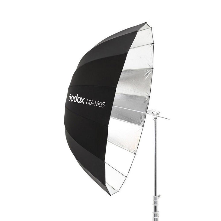 Godox UB-130S 51"/130cm Parabolic Umbrella (Silver)