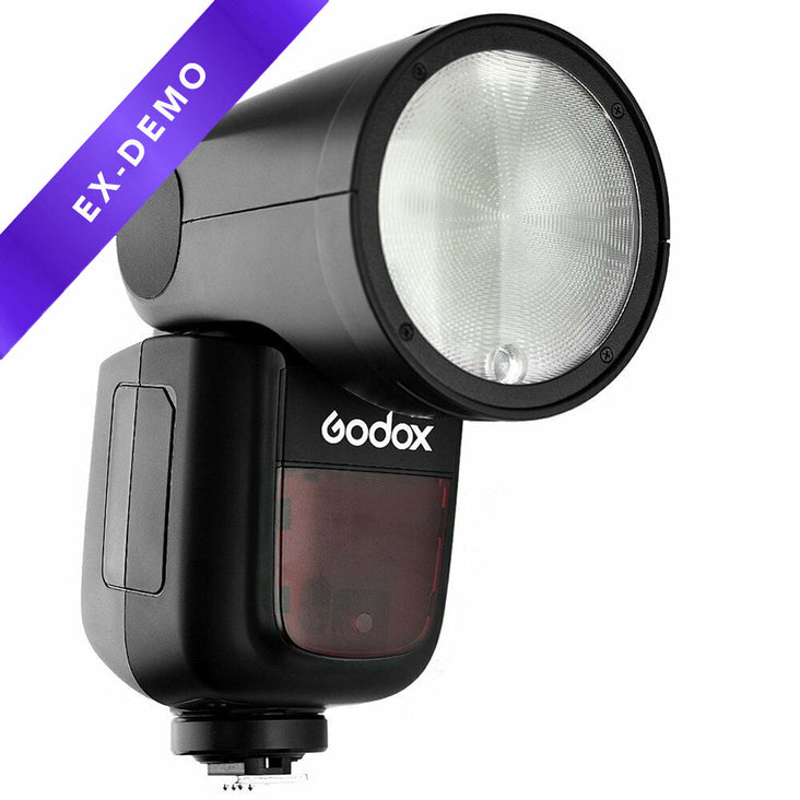 Godox V1-N Round Head Li-ion I-TTL HSS Master Speedlight Flash for Nikon (NO BATTERY, NO CHARGER - DEMO STOCK)