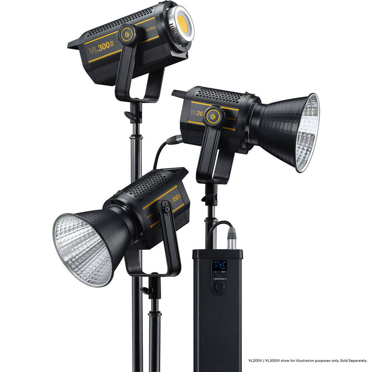 Godox VL200II Series 200W LED Continuous Video Light