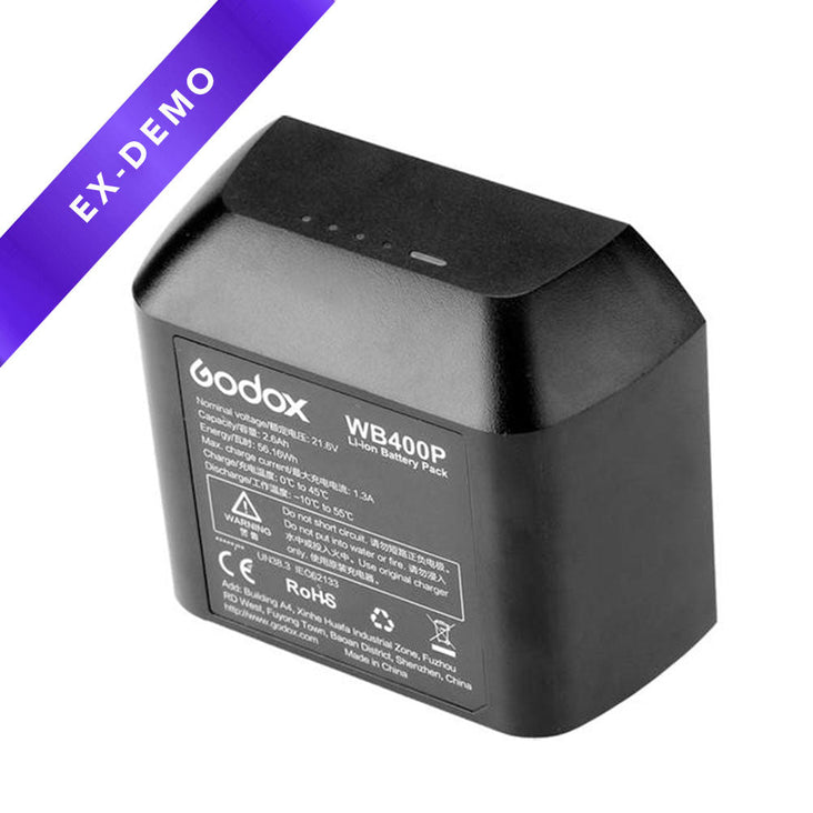 Godox WB400P Li-Ion Battery for AD400Pro Flash Head (Demo)